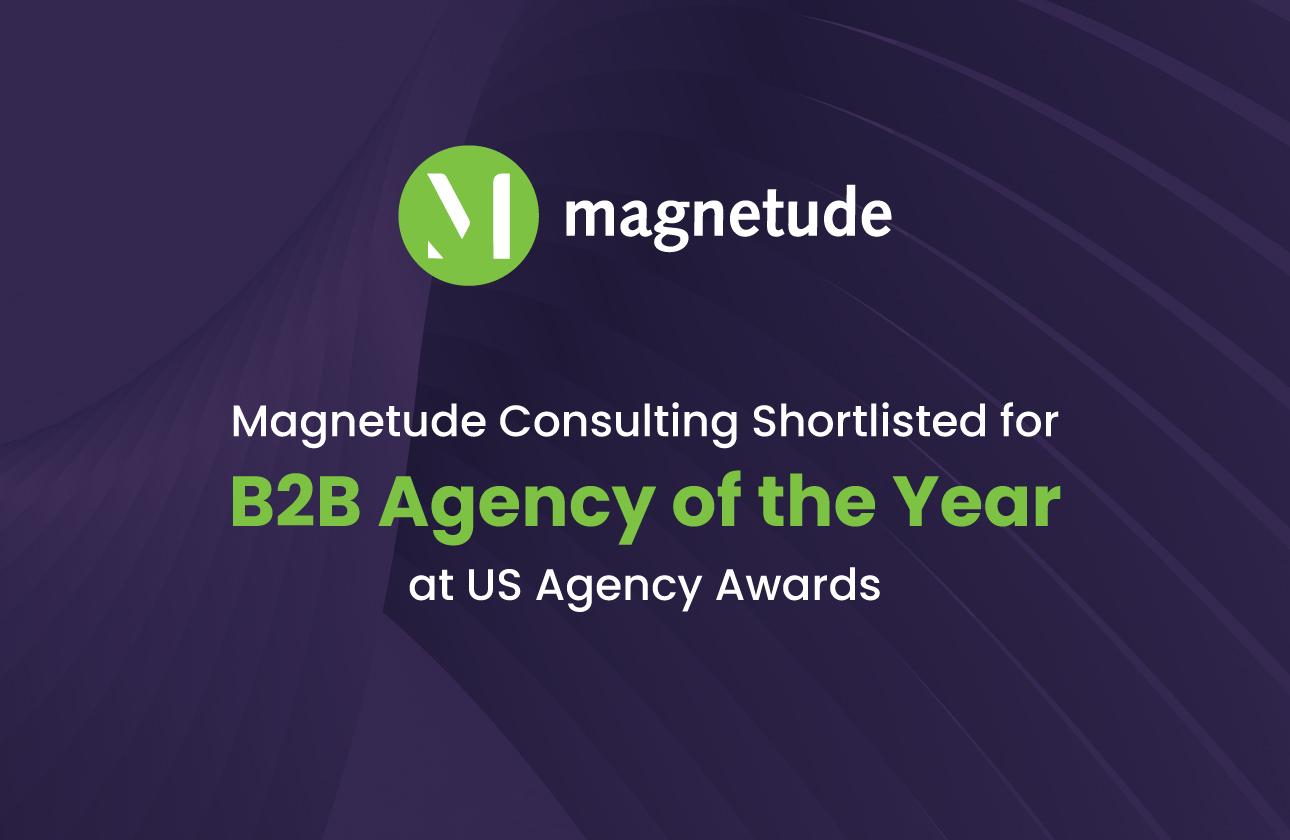 Image: Magnetude Consulting Shortlisted for B2B Agency of the Year at US Agency Awards